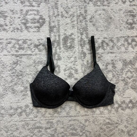 Victoria Body By Victorias Secret Perfect Shape Gray Casual Bra Size 32D - Picture 1 of 5